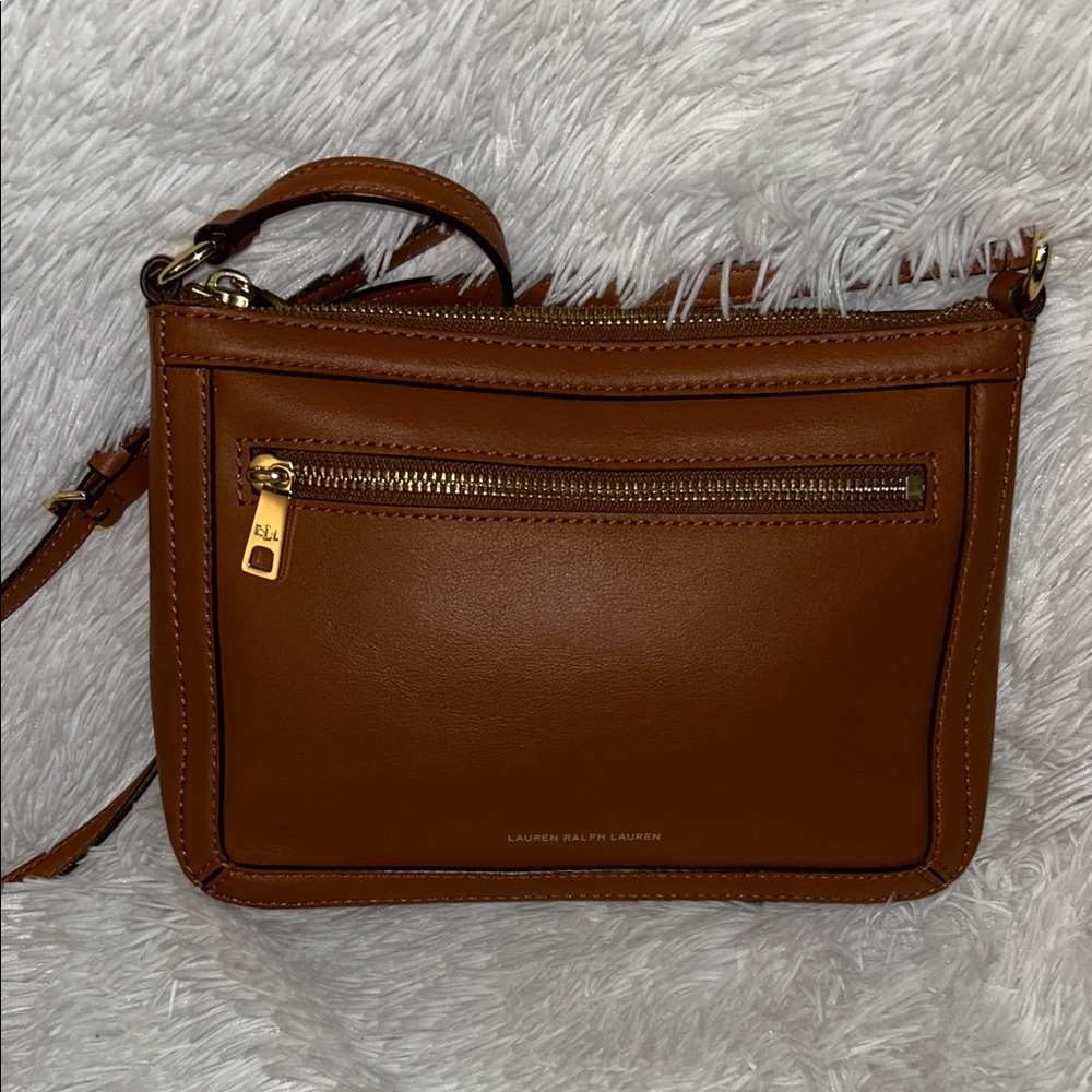 Lauren Ralph Lauren Tan Crossbody Bag